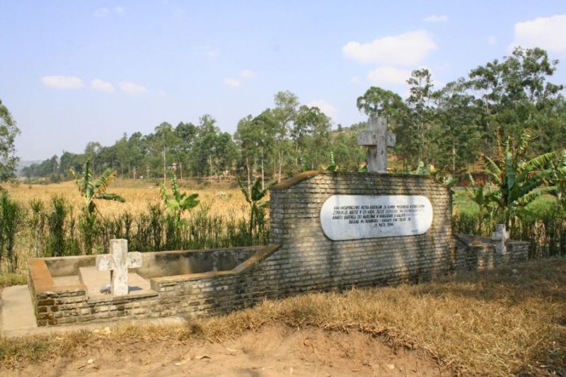 Karengera masowy grób ofiar ludobójstwa 1994 r.